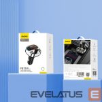 FM modulators Dudao  Dudao R2PRO+ Transmitter with PD25W Bluetooth 5.3 RGB Charging Ports - Black and Silver 