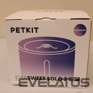 Mājlopiem PETKIT  SALE OUT.  P4114 (CT-W2) Eversweet Solo 2 Fountain, White |  | Smart Pet Drinking Fountain | Eversweet Solo 2 | Capacity 2 L | Filtering | Material Plastic | White | DEMO, DAMAGED PACKAGING 