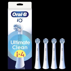 Zobu birste Oral-B  Replaceable toothbrush heads | iO UltimateClean | Heads | For adults | Number of brush heads included 4 | White 