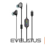 Vadu austiņas Lenovo  RGB Gaming In-Ear Headphones | Legion E510 7.1 | Built-in microphone | Wired | Stormy Gray 