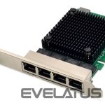 Parveidotājs Digitus  DN-10136 4-Port RJ45 RTL8125B, 2.5 GBits Server NIC 