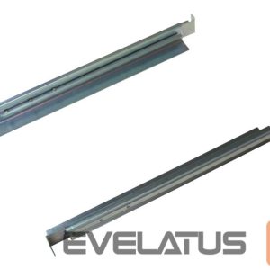 Citas preces CyberPower  | 4POSTRAILKIT1832 Rackmount Rail Kit | Adjustable Rails: Extend from 18.5” to 29” for proper fit with various sizing requirements; 4-Post Mounting: Secures equipment at both the front and back of the rack; Mounting Hardware: Sixteen (16) M5 x 12 screws are included to secure the rails to each post 