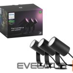 Galda lampa Philips Hue  Lily Outdoor Spot base set 3x8W 24V | Hue White and Color Ambiance