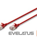 Parveidotājs Digitus  CAT 6A F-FTP Slim Patch Cable, 0.3 m | DK-1632-A-003S-R | Red 