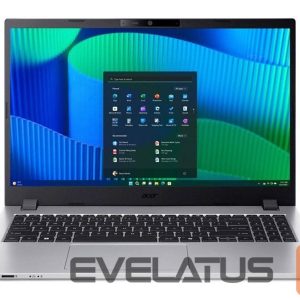 Portatīvais dators Acer  TravelMate TMP215-55-TCO-59KD QHD IPS i5-120U/16GB/SSD 512GB/Intel Iris Xe Graphics/Win11Pro/ENG kbd/FP/Silver/3Y Warranty | 