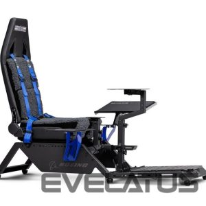 Datoru krēsli / galdi Next Level Racing  Boeing Commercial Edition Flight Simulator | Blue highlights 
