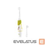 Zobu birste ETA  Toothbrush | Sonetic 071090040 | Battery operated | For kids | Number of brush heads included 2 | Number of teeth brushing modes 1 | Green/White 