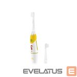 Zobu birste ETA  Toothbrush | Sonetic 071090050 | Battery operated | For kids | Number of brush heads included 2 | Number of teeth brushing modes 1 | Yellow/White 