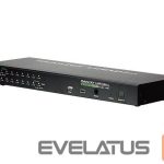 Serveru  - Citi piederumi Aten  | 1-Local/Remote Shared Access 16-Port PS/2-USB VGA KVM Over IP Switch | CS1716I-AT-G | 1 x SPHD Male (Yellow), 16 x SPHD Female (Yellow), 1 x DB-25 Male, 1 x DC Jack, 1 x RJ-45 Female, 1 x RJ-11, 1 x USB Type A Female 