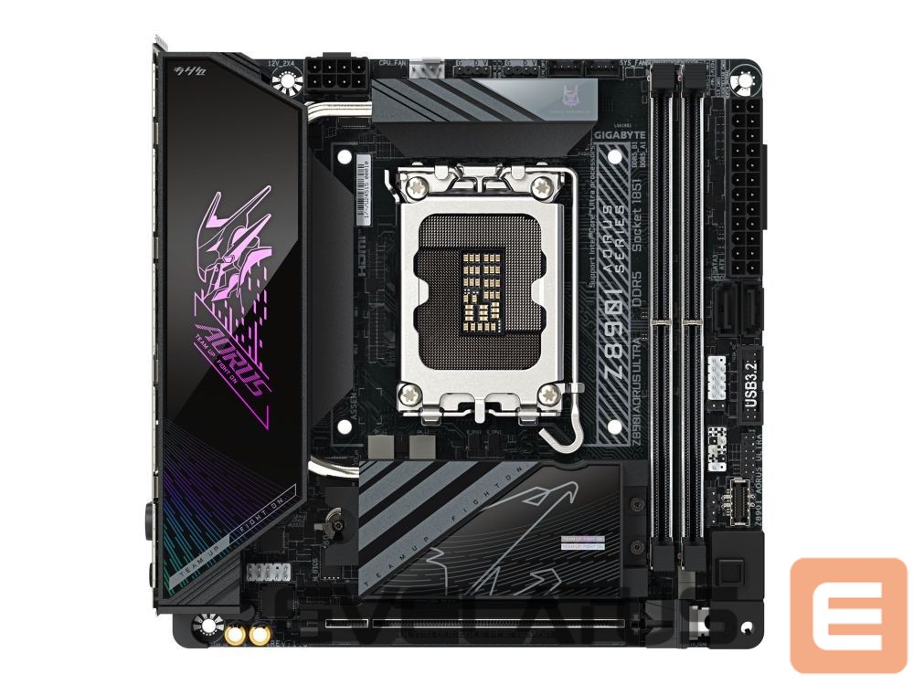 Pamatplate Intel procesorsiem Gigabyte Z890I AORUS ULTRA |