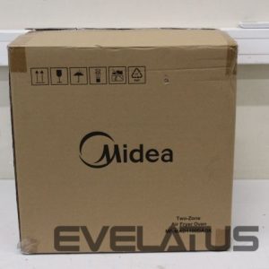 Galda grils Midea  SALE OUT.  MAD1100DADK Air fryer digital,Two-zone cavity, 6.4L + 4.4L |  Two Zone Airfryer | MAD1100DADK | Power 1850 W | Capacity 4.4/6.4 L | Rapid Air technology | Black | USED, DIRTY, SCRATCHED ON TOP 