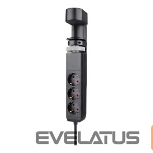 Slēdži un rozetes NEOMOUNTS  DS22-840BL6 Desk socket with clamp and USB-C and USB-A ports - Quick charge | 