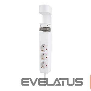 Slēdži un rozetes NEOMOUNTS  DS22-840WH6 Desk socket with clamp and USB-C and USB-A ports - Quick charging | 