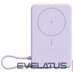 Ārējais akumulators Xiaomi  Magnetic Power Bank 10000 with Built-in Stand Purple | 