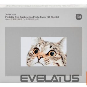 Biroja piederumi Xiaomi  Portable Dye-Sublimation Photo Paper (50 Sheets) | 