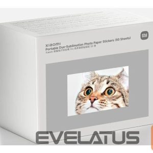 Biroja piederumi Xiaomi  Portable Dye-Sublimation Photo Paper Stickers (50 Sheets) | 