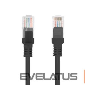 Monitoru piederums Lanberg  Patchcord CAT.5E UTP Fluke Passed | PCU5-10CC-2000-BK | 20 m 