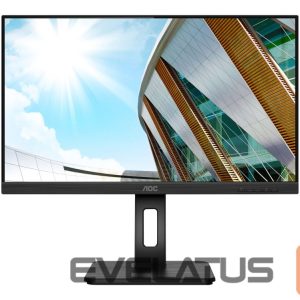 Monitors AOC  | Q24P2Q | 23.8 " | IPS | QHD | 16:9 | 75 Hz | 4 ms | 2560 x 1440 | 250 cd/m² | Headphone out (3.5mm) | HDMI ports quantity 1 | Black | Warranty 36 month(s) 