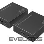Cita datorprece Digitus  | HDMI KVM Extender Set, 4K/30Hz | DS-55357 | Black 
