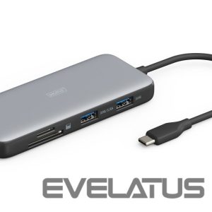 Bezvadu austiņas Digitus  USB-C docking station, 8-port | DA-70915 | Ethernet LAN (RJ-45) ports 1 | HDMI ports quantity 2 