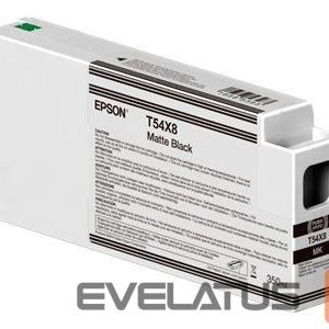 Aksesuāri un izejmateriāli EPSON  Singlepack T54X80N UltraChrome HDX/HD 350ml Matte Black |  C13T54X80N |  T54X8 - matte black - original - ink cartridge |  UltraChrome HDX / Ultrachrome HD | Matte black 