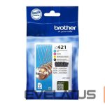 Aksesuāri un izejmateriāli Brother  LC421VALDR | Ink Cartridges | Black, cyan, magenta, yellow 