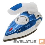 Glūdeklis Camry  CR 5040 | Steam travel iron | 1600 W | Water tank capacity 80 ml | Continuous steam 10 g/min | Steam boost performance 50 g/min | Blue/White 