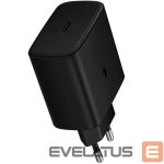 Adapteris Samsung  EP-TA845EBE Samsung Quickcharge USB-C 45W Travel Charger Black (OOB Bulk) 