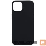 Aizmugurējais vāciņš Evelatus Apple iPhone 14 6.1 Nano Silicone Case Soft Touch TPU Black