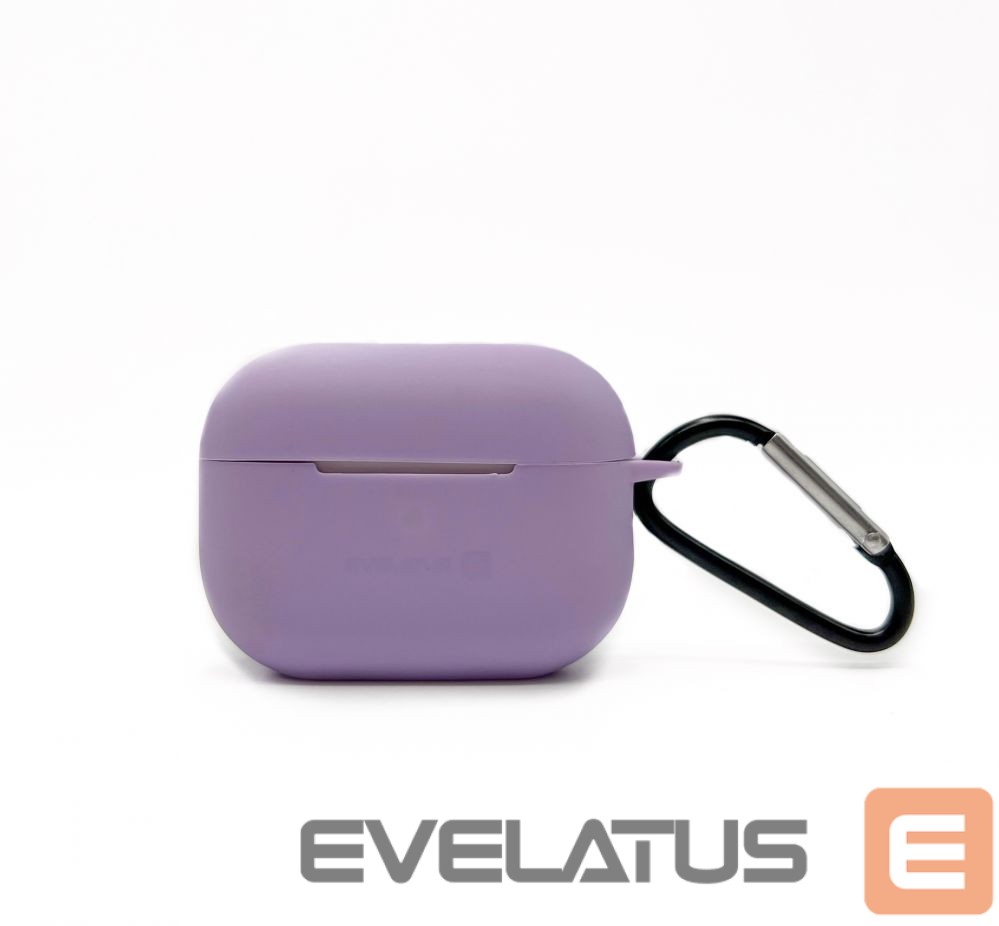 Maciņš austiņām Evelatus Apple AirPods Pro 2 Silicone Case Purple