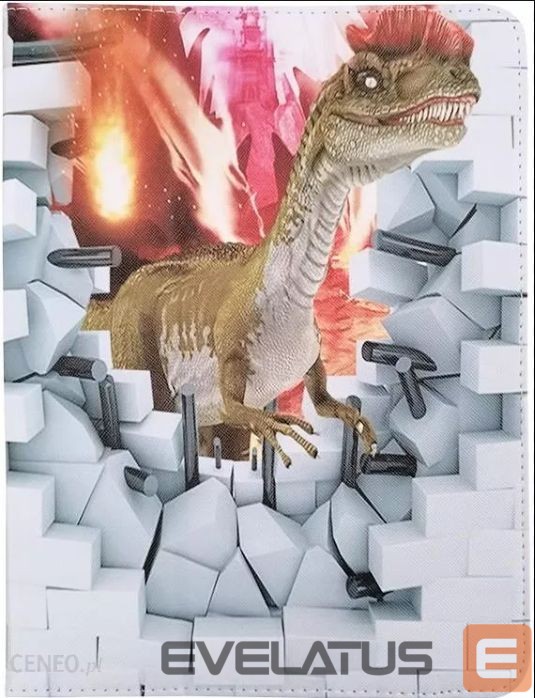 Maciņš grāmata iLike Universal case Dinosaur 9-10