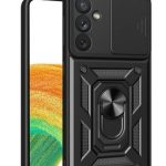 Aizmugurējais vāciņš iLike Samsung Galaxy A14 armored case with camera Black