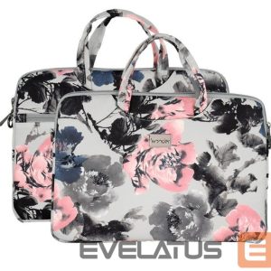 Portatīvo datoru soma iLike Universal WONDER BRIEFCASE LAPTOP 13-14 INCHES PEONIES 