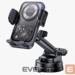 Auto turētājs yesido  15W Suction Cup Car Wireless Charging Holder Black