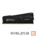 Operatīv atmiņa DDR4 Kingston  Fury Beast 16 GB, DDR4, 3600 MHz, PC/server, Registered No, ECC No 