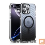 Aizmugurējais vāciņš Evelatus Apple iPhone 15 Pro Max EchoWave Clear MagSafe Black