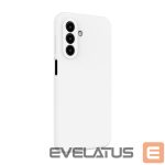 Aizmugurējais vāciņš Evelatus Samsung Galaxy A17 Premium Magnetic Soft Touch Silicone Case White