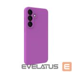 Aizmugurējais vāciņš Evelatus Samsung Galaxy S25 FE Premium Magnetic Soft Touch Silicone Case Purple