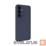Aizmugurējais vāciņš Evelatus Samsung Galaxy S25 FE Premium Magnetic Soft Touch Silicone Case Dark Blue