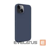Aizmugurējais vāciņš Evelatus Apple iPhone 14 / 13 Premium Magnetic Soft Touch Silicone Case Dark Blue