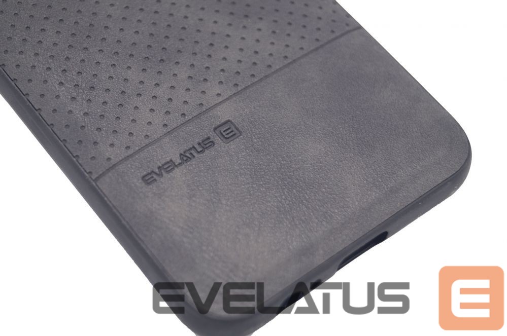 Aizmugurējais vāciņš Evelatus Samsung Galaxy A6 2018 TPU case 1 with metal plate (possible to use with magnet car holder) Black