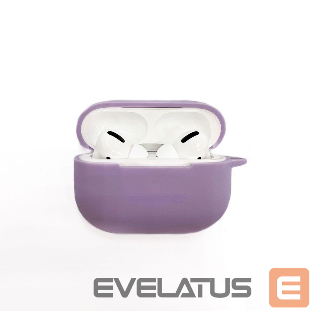 Maciņš austiņām Evelatus Apple AirPods Pro 2 Silicone Case Purple