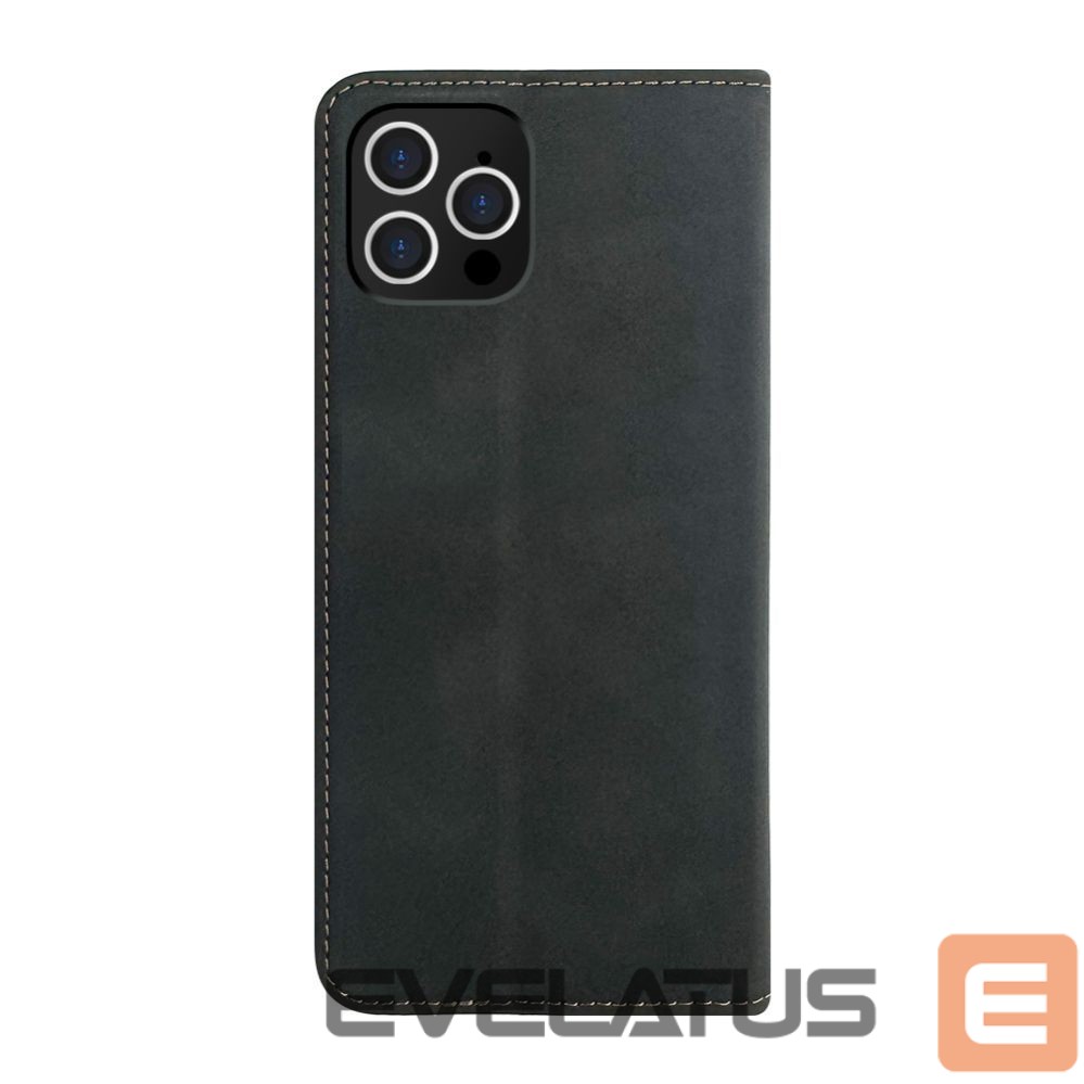 Atveramie maciņi Evelatus Apple iPhone 12 / 12 Pro Book Case Folio Black