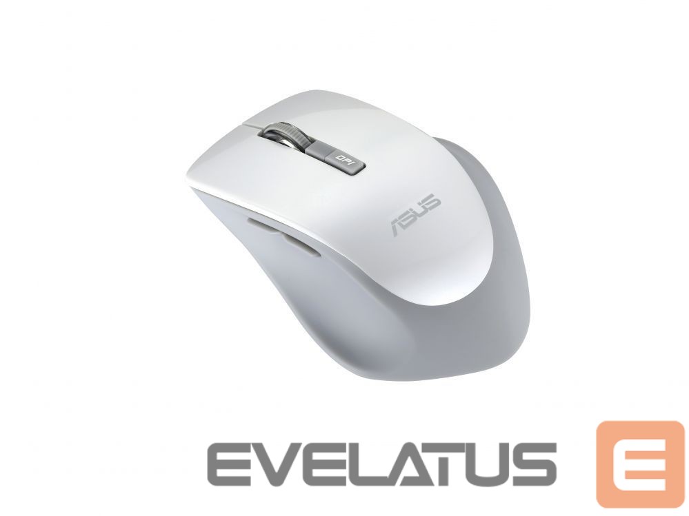 Datora pele Asus WT425 wireless, Pearl, White, Wireless Optical Mouse