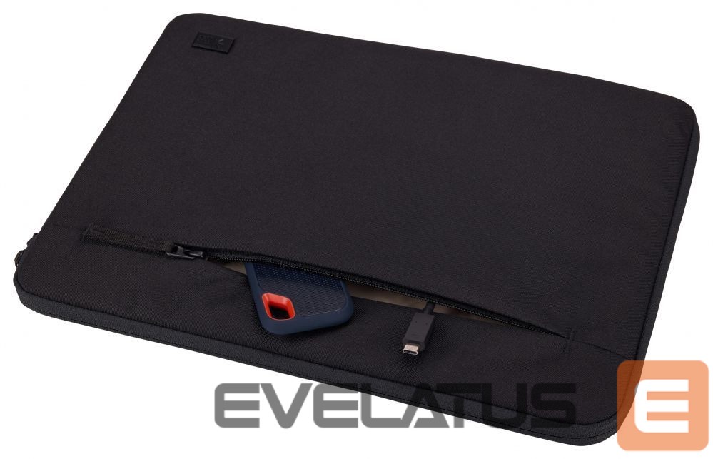 Portatīvo datoru soma Case Logic INVIS114 Invigo Eco Sleeve 14", Black | Invigo Eco Sleeve | INVIS114 | Sleeve | Black