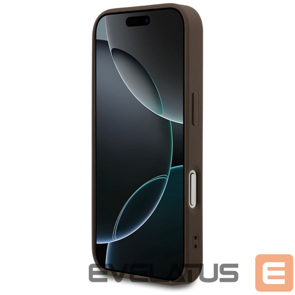 Citas preces Guess Guess 4G Classic Case for iPhone 17 Pro - Brown