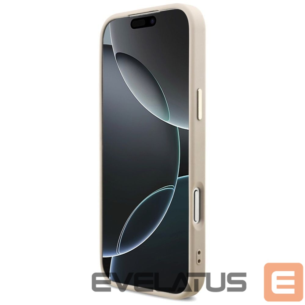 Citas preces Guess Guess 4G Triangle Logo MagSafe Case for iPhone 17 Pro Max - Rose Gold