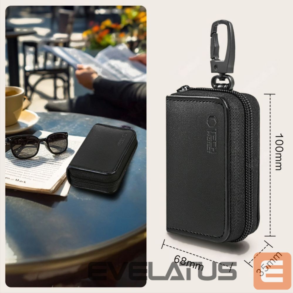 Citas preces Tech-Protect Tech-Protect KLR300 RFID Blocking Car Key Case - Black