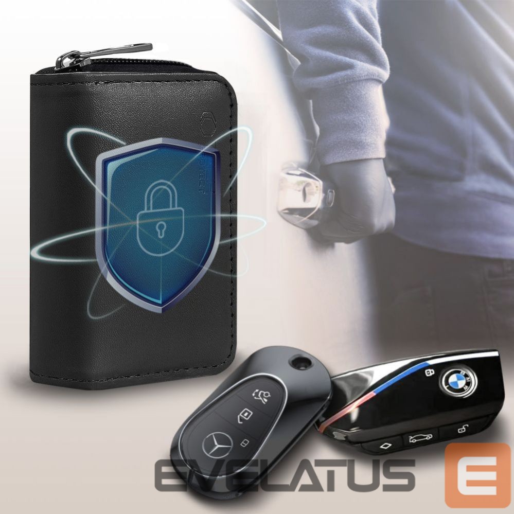 Citas preces Tech-Protect Tech-Protect KLR300 RFID Blocking Car Key Case - Black