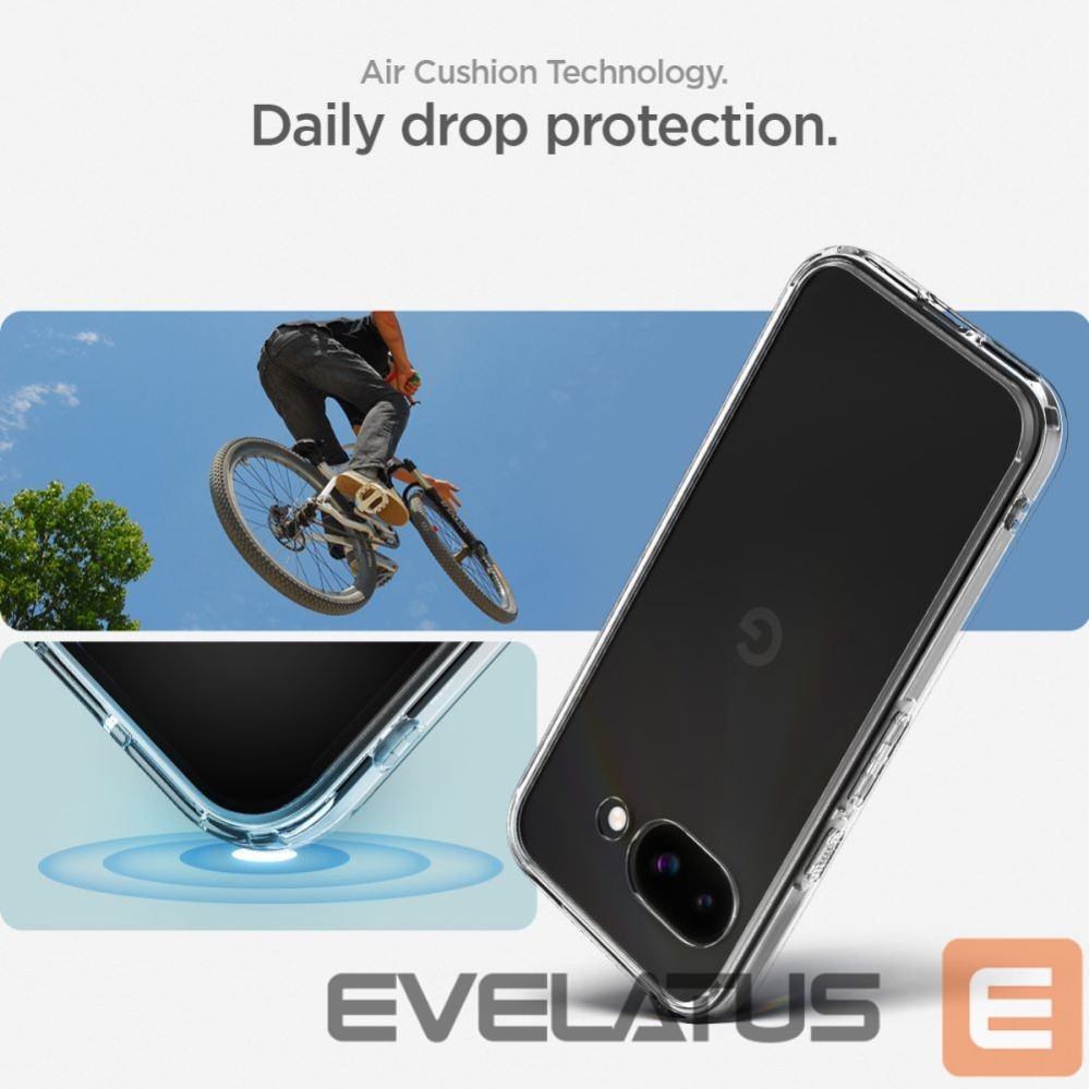 Citas preces Spigen Spigen Ultra Hybrid Case for Google Pixel 9A - Clear